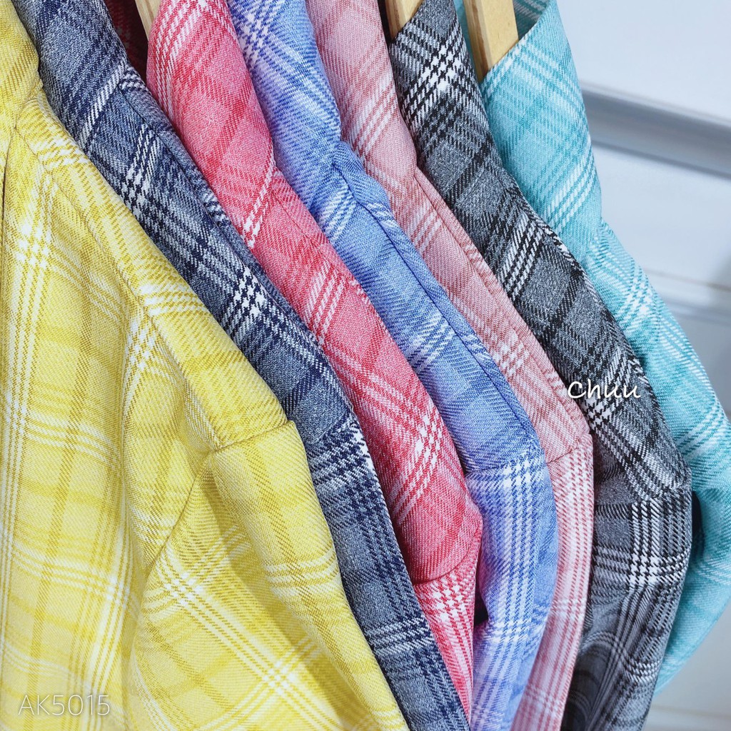 Áo Vest Nữ Khoác Caro Công Sở CHUU A | BigBuy360 - bigbuy360.vn