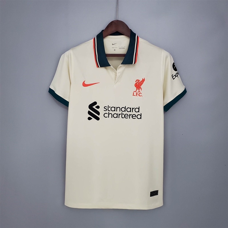 Áo thể thao bóng đá Liverpool sân khách hàng Thái player siêu đẹp siêu mát