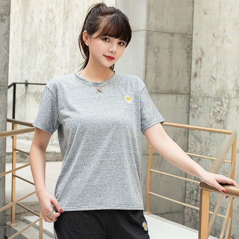 Bộ Đồ Thể Thao Tập Yoga / Chạy Bộ Nhanh Khô Thời Trang Mùa Hè Cho Nữ