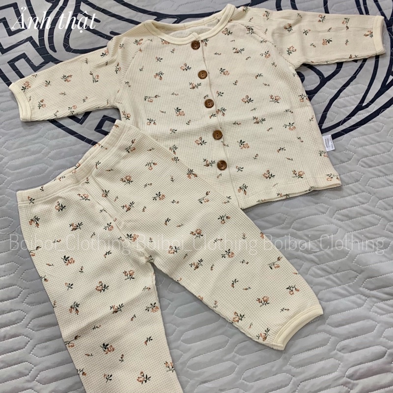 Set thu đông dài tay rời Peekaboo cực yêu cho bé