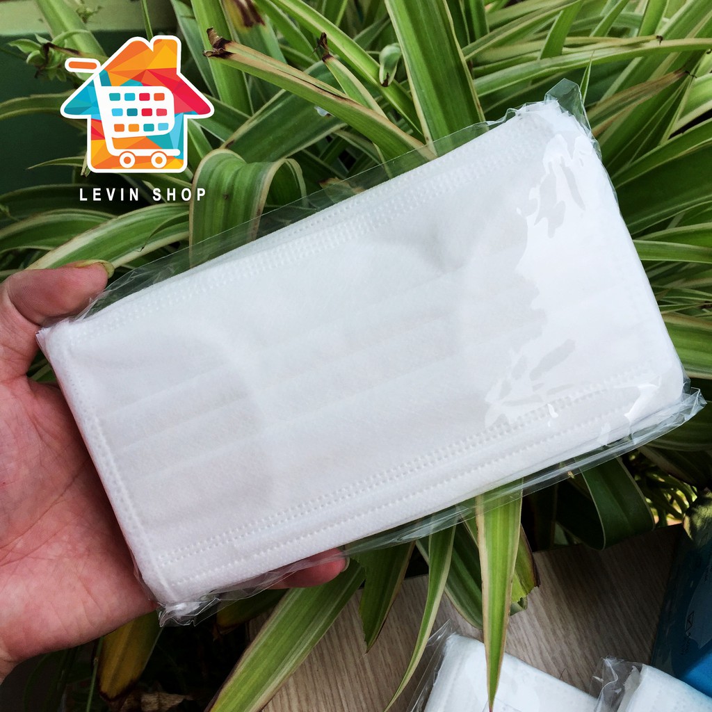  [Gói 10 chiếc][Màu trắng] Khẩu trang y tế Hapapolo [4 lớp] | BigBuy360 - bigbuy360.vn