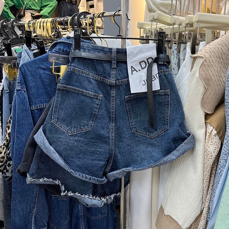 Quần short denim JSC ống rộng lưng cao thời trang mùa hè dành cho nữ