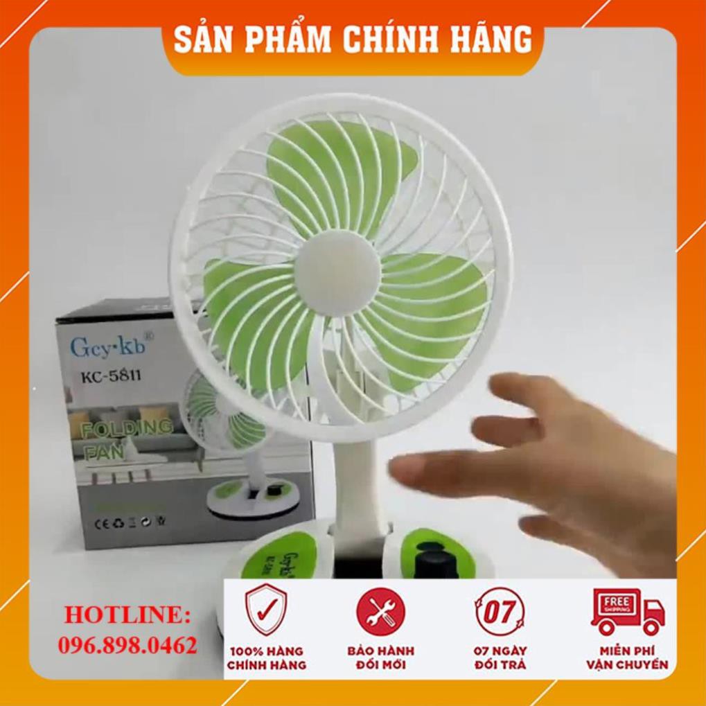 [HÀNG VNXK-FREESHIP] Quạt Tích Điện Mini Gấp Gọn, Quạt Để Bàn Mini, Quạt Mini Để Bàn Sạc Pin, Quạt Mini USB Cực Mát