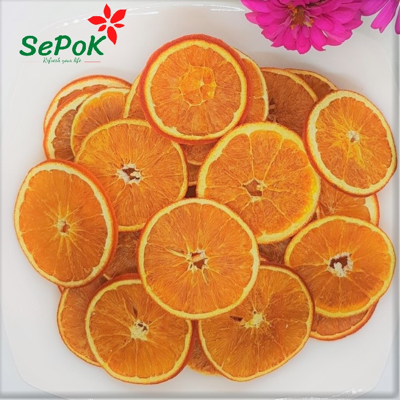 Combo Trà Cam Vàng + Quế 50g/100g - SePok - Đẹp Da, Chống Lão Hóa, Tăng Sức Đề Kháng.