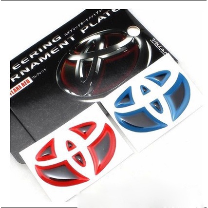 Miếng Dán 3M Trang Trí Vô Lăng Xe Hơi Toyota