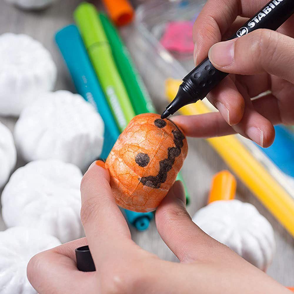 Mô Hình Bí Ngô NICKOLAS Màu Trắng Dùng Trang Trí Halloween