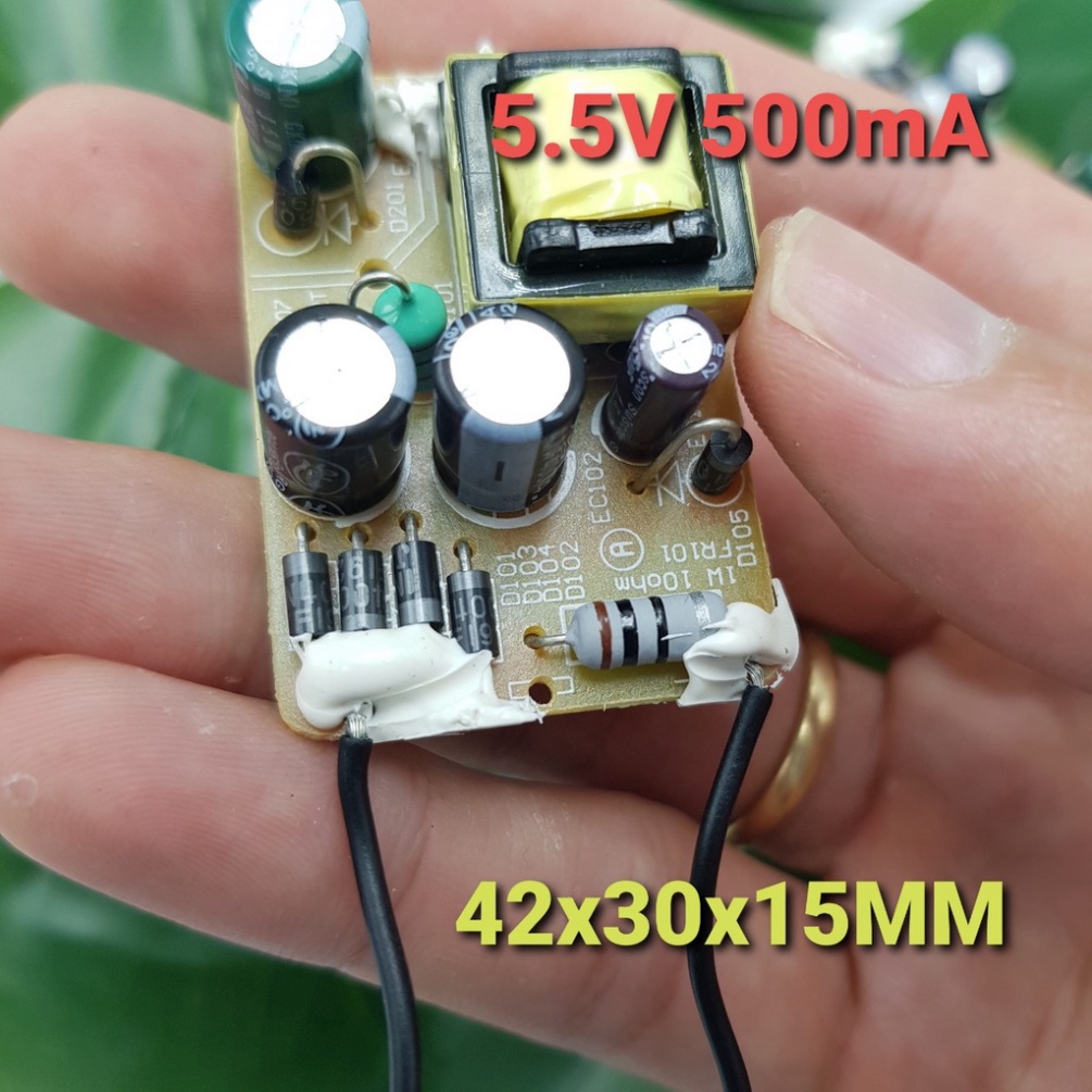 Nguồn Không Vỏ 5V0.5A 5V1A sử dụng cho dự án thiết bị điện tử ❤️Nguồn sạc 5V