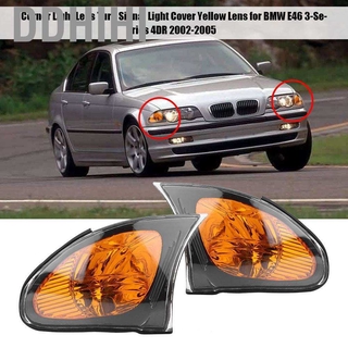 Ddhihi Bộ 2 Sản phẩm đèn xin nhan màu hổ phách gắn hông xe BMW E46 3-Series 4DR 02-05