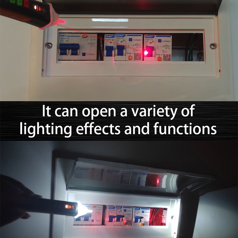 Bút Thử Điện Có Đèn laser 12-1000V Không Tiếp Xúc