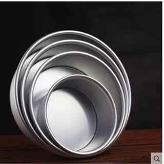 Khuôn Làm Bánh Hình Tròn Khuôn Nhôm đáy liền nhập khẩu các size