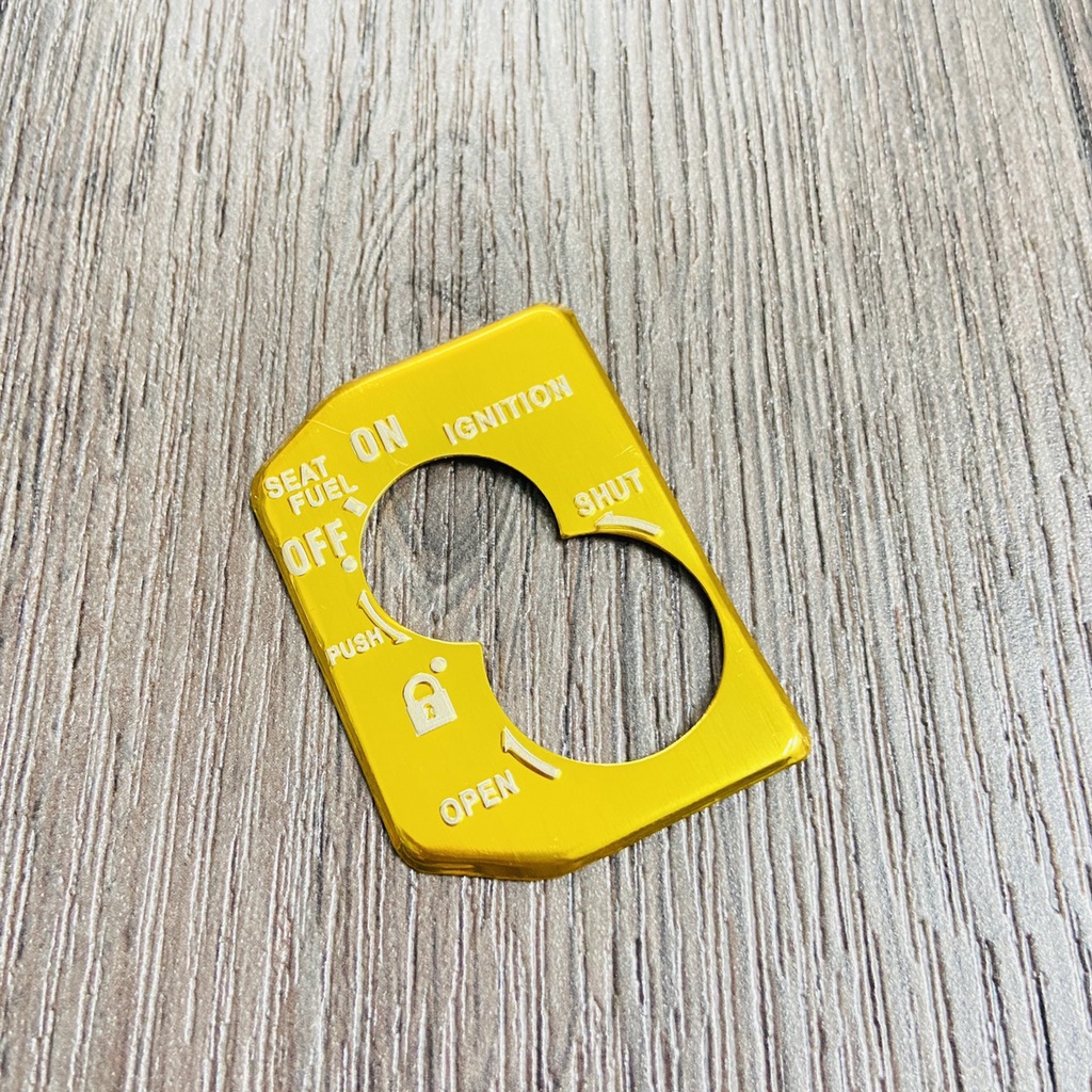 CHE Ổ KHÓA TRANG TRÍ HONDA WINNER X ĐỦ MÀU