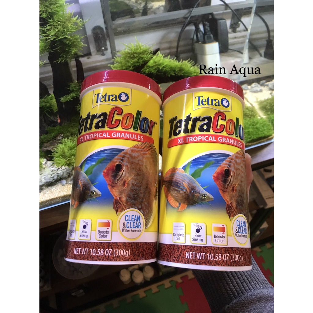 Cám Tetra Color Tropical - Giúp lên màu cho cá - Hàng cao cấp (hộp 300g)