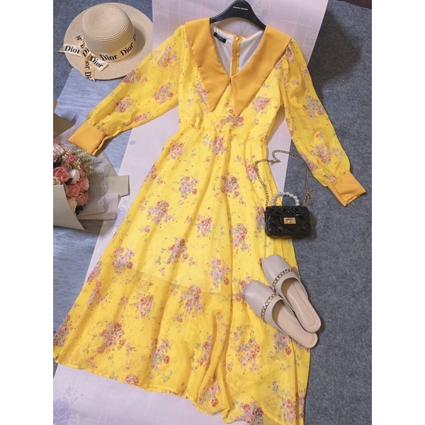 VÁY HOA NHÍ VINTAGE-SIÊU DỄ THƯƠNG, VẢI MỀM MỊN