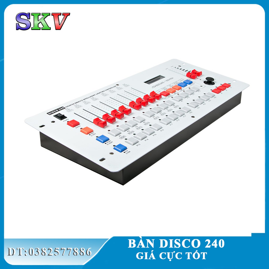 BÀN ĐIỀU KHIỂN ÁNH SÁNG DISCO 240 - DISCO 240 LOẠI 1