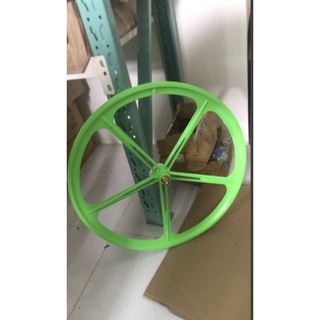 Vành đúc 5 nan xe fixed gear chất liệu ma giê bánh trước