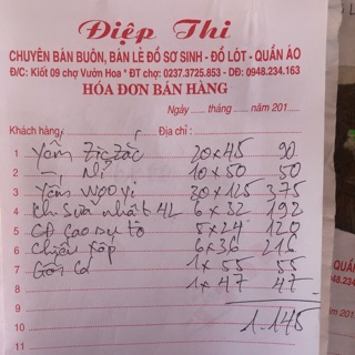 Combo khách sỉ Chợ Còng