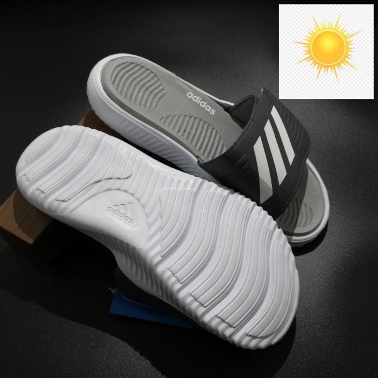️🤹️🎊 Adi dép Adidas aphabounce Adi Das 3 sọc xanh quai ngang đế dày cao độn lên 3cm có tem in nhiệt và tag ️🤹️🎊