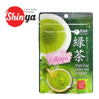 BỘT TRÀ XANH MATCHA COLLAGEN YANOEN 30G