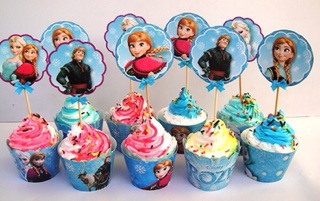 Set Trang trí bàn sinh nhật Elsa