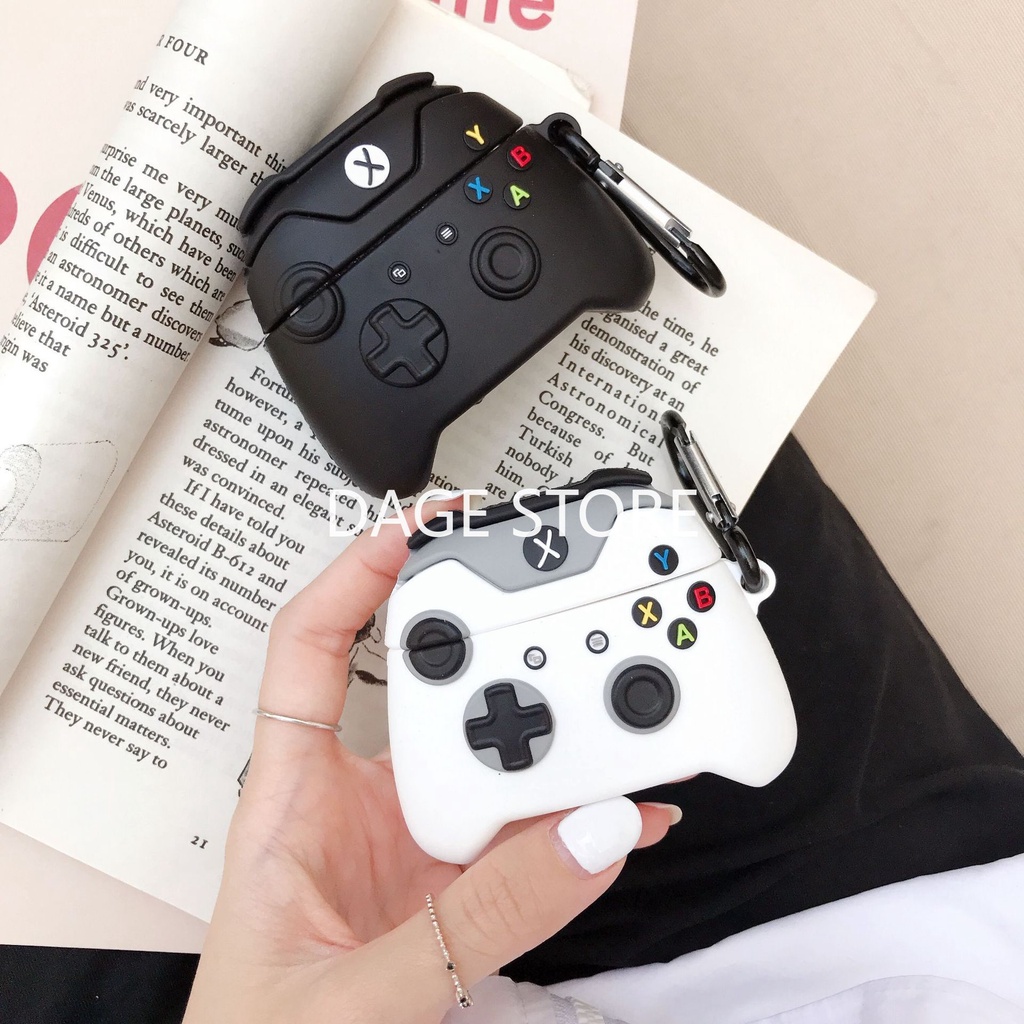 Vỏ Bảo Vệ Hộp Sạc Tai Nghe AirPods Pro 2 3 2021 Bằng Silicon Họa Tiết Hoạt Hình Kỹ Thuật Số 3D Dễ Thương
