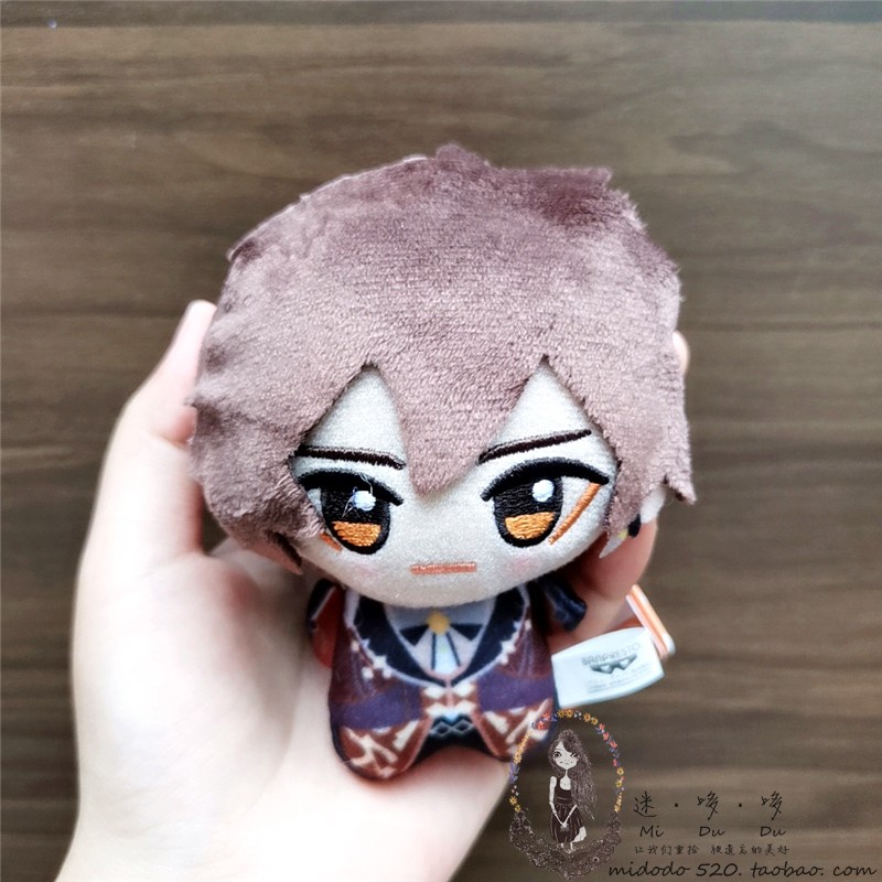 CÓ SẴN 10cm Búp bê nhồi bông hình nhân vật Zhongli Tartaglia Xiao trong Genshin Impact 20cm dễ thương