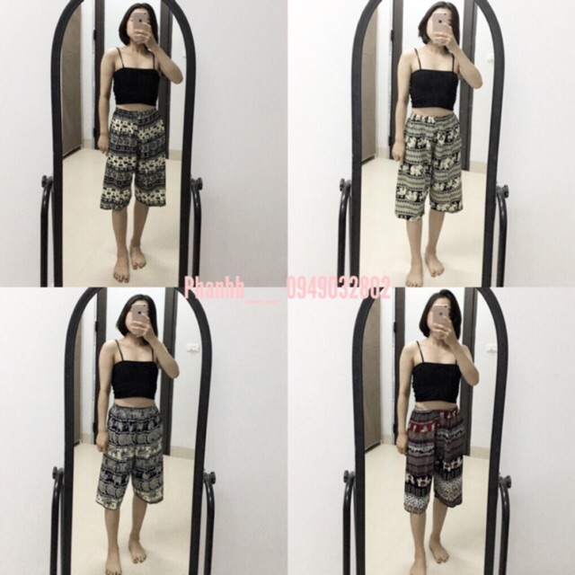 Combo 10 quần ngố lanh
