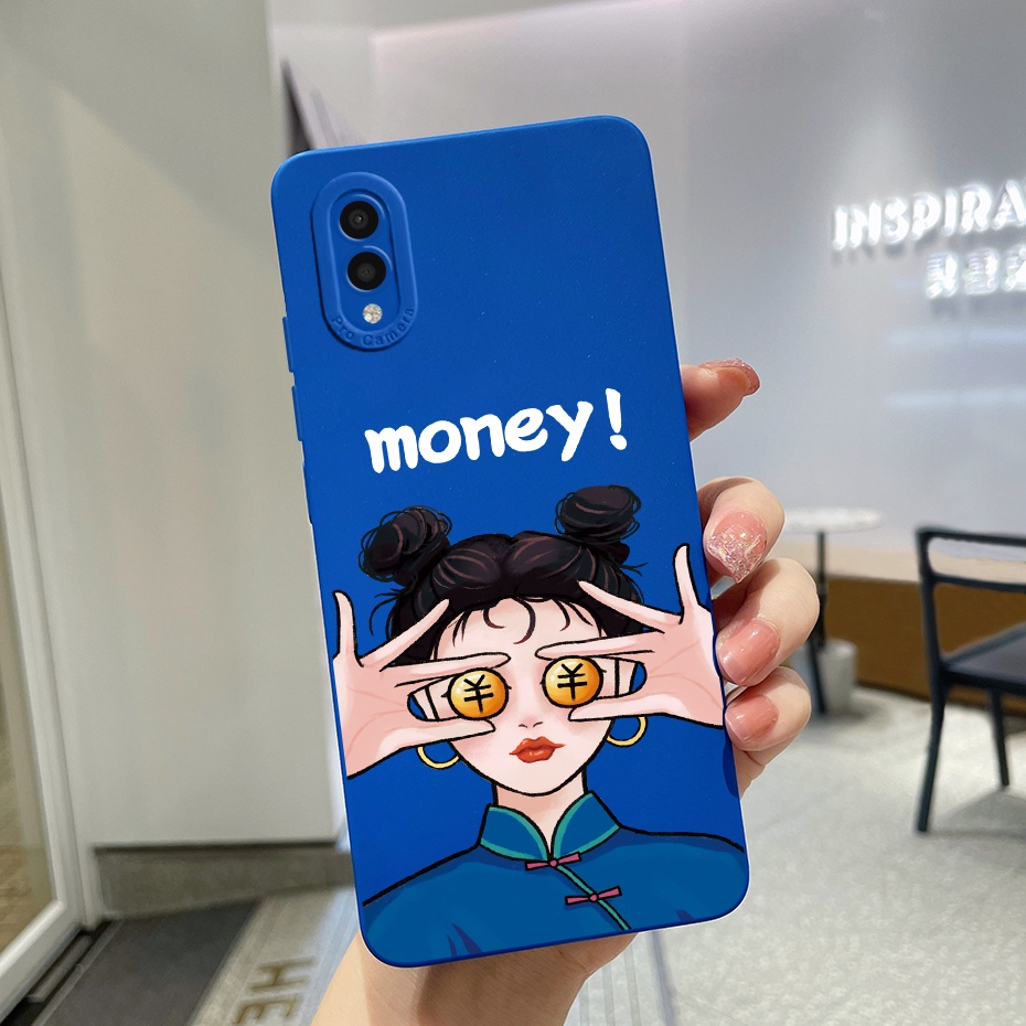 Ốp Điện Thoại Silicon Mềm Họa Tiết Hoạt Hình Cho Samsung Galaxy A02 M02 SM-A022F SM-M022F A02 A 02