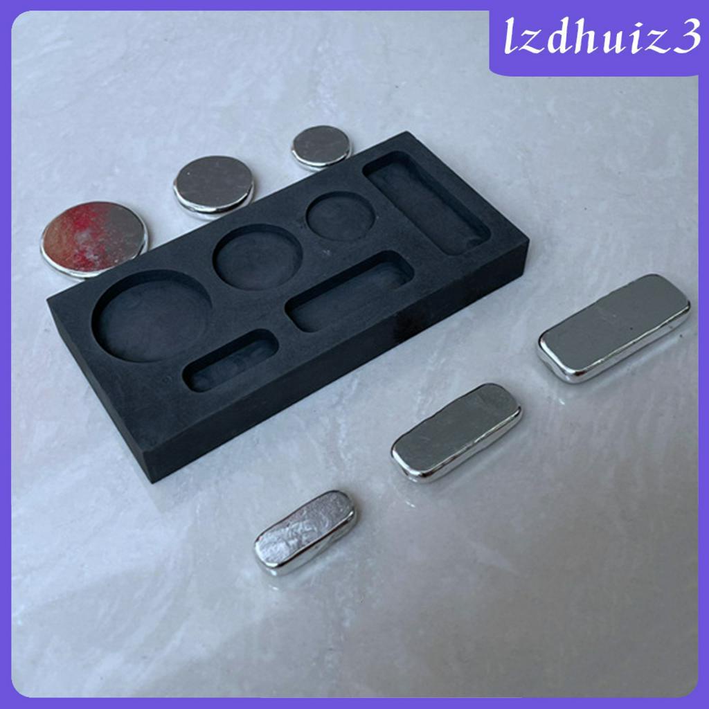 Khuôn Đúc Graphite Ingot Vàng / Bạc Chống Dính lzdhuiz3