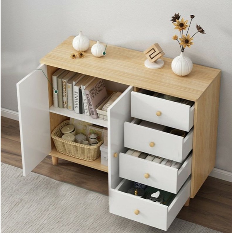 FREE SHIP- Tủ đa năng, Tủ bếp, Tủ quần áo, Tủ trang trí, gỗ MDF phủ chống trầy