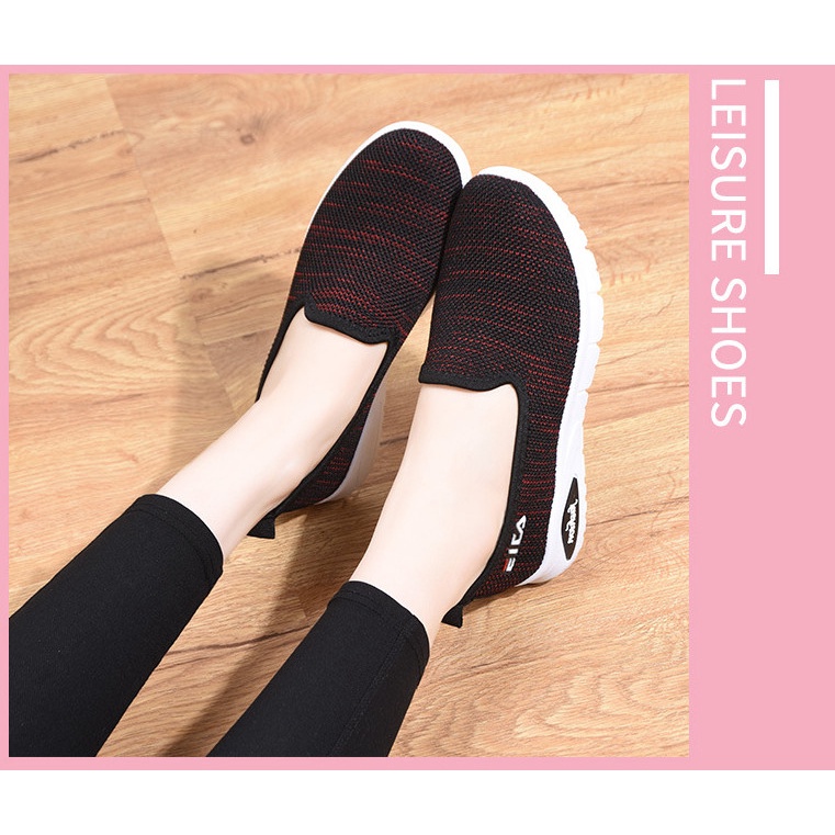 Giày Lười Nữ Mềm Nhẹ Ôm Chân- giày Đi Bộ Cao Cấp SQ014