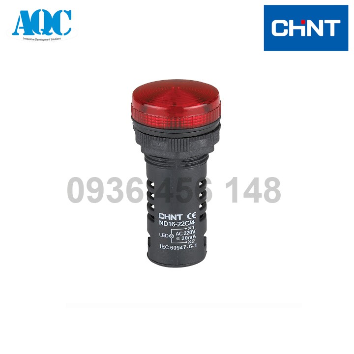 Đèn báo pha Chint phi 22