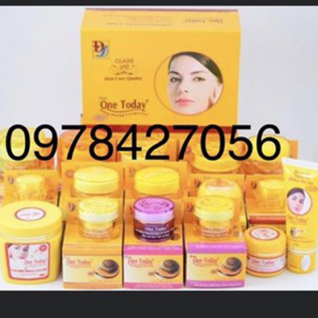 kem dưỡng trắng da body ốc sên one today 80g