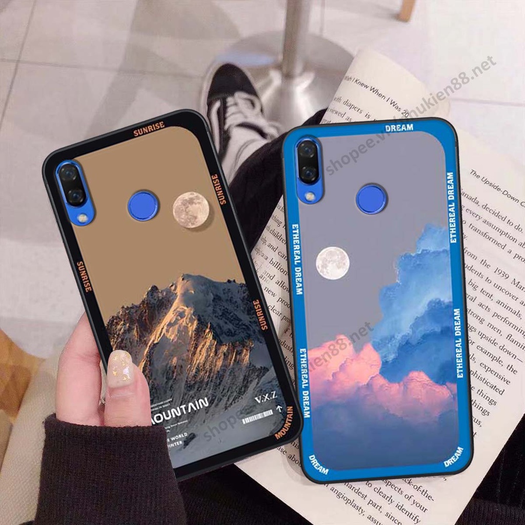 Ốp Huawei Nova 3 / Nova 3i hình vũ trụ, mountain, cloud phong cách cá tính