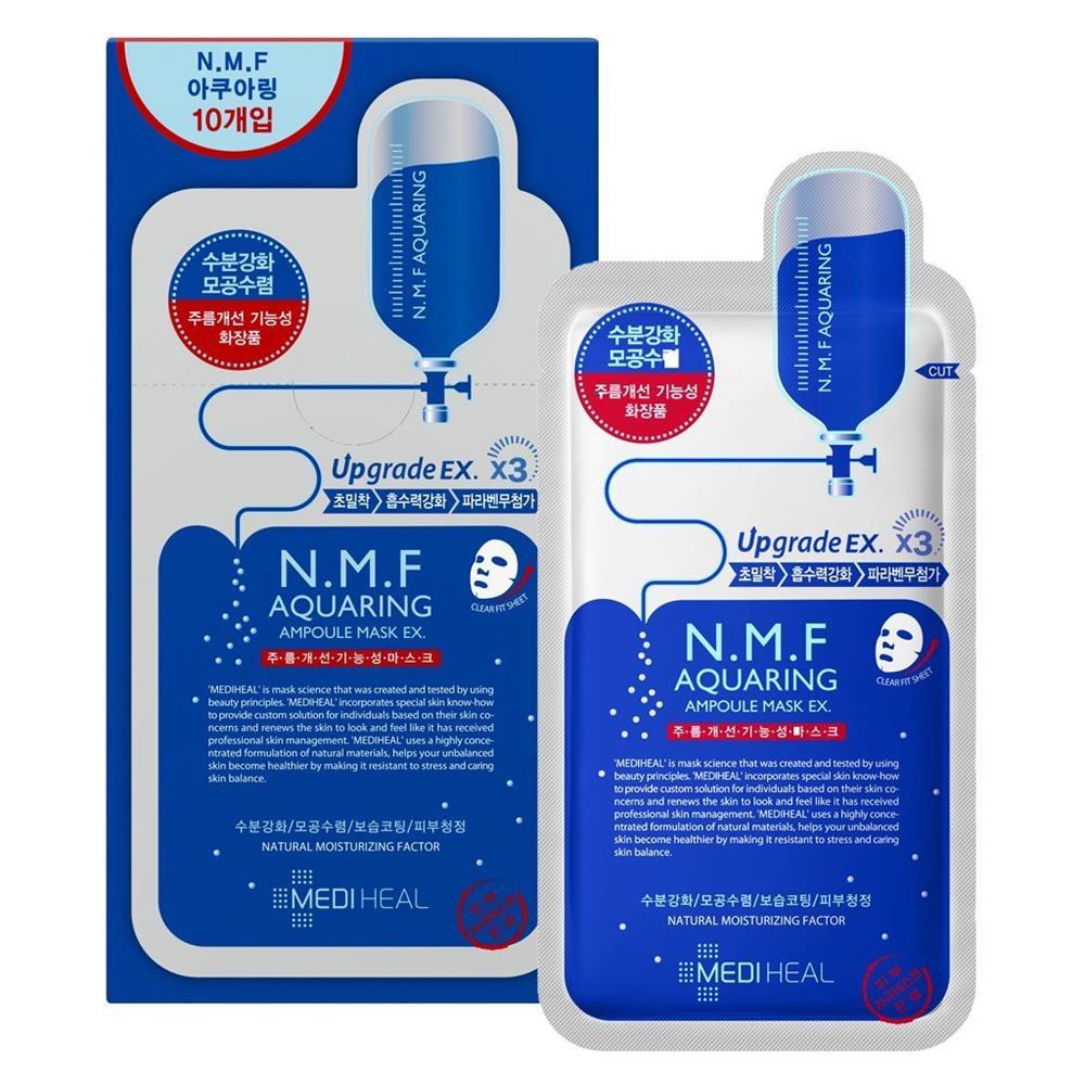 Hộp Mặt nạ Mediheal aquaring ampoule mask