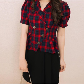 Chân váy vạt xếp ly