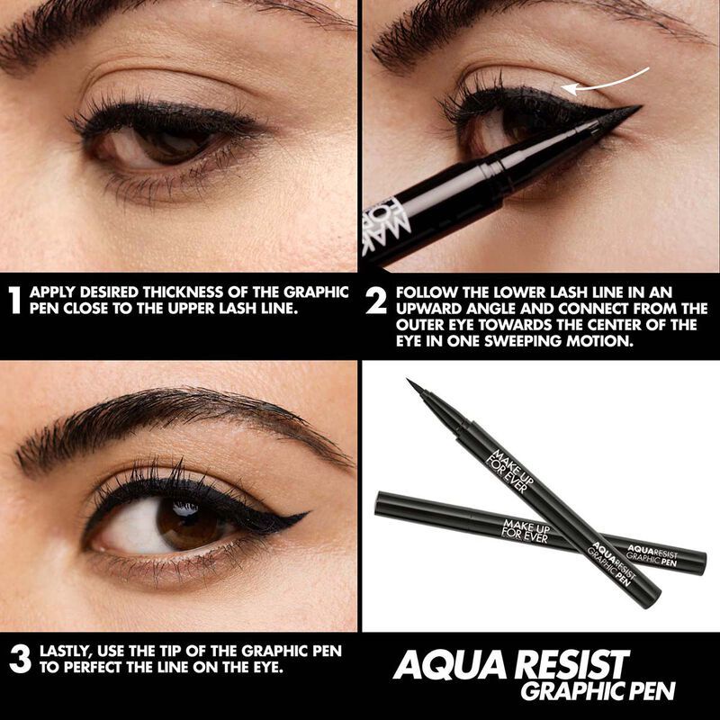 [ Minisize ] Kẻ Mắt Nước Chống Trôi Aqua Resist Graphic Pen 24h Waterproof Intense Eyeliner