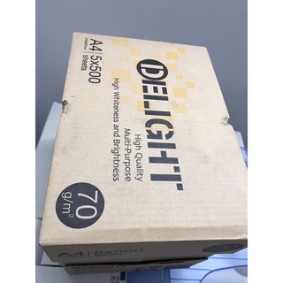 Thùng giấy A4 Delight (5 gram) định lượng 70