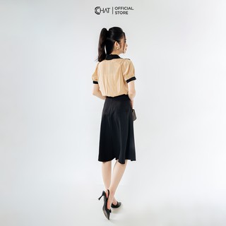 Chân váy bổ mảnh cạp cá TT CCHAT