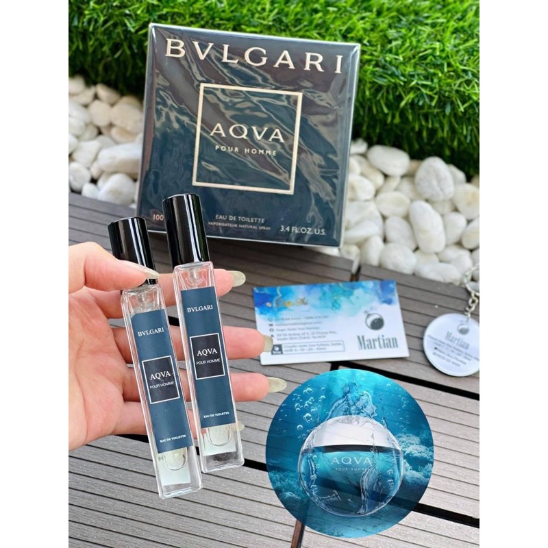 [Chính hãng] BVLGARI AQVA Pour homme EDT 5/10/20/30ml by Nước hoa Martian