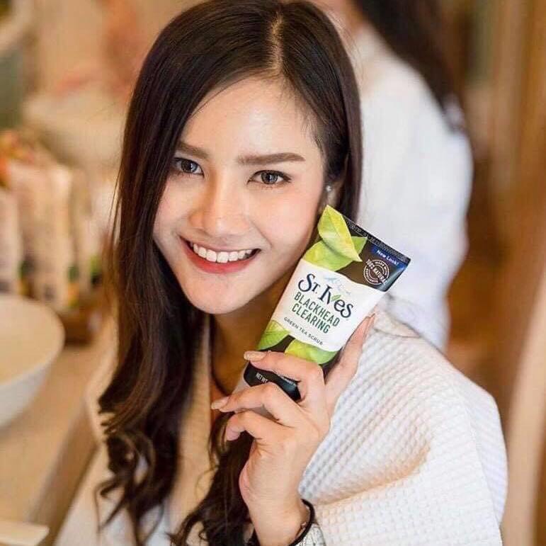 [Auth] Tẩy Da Chết Trà xanh Blackhead Clearing Green Tea Scrub St.Ives Mẫu Mới | BigBuy360 - bigbuy360.vn