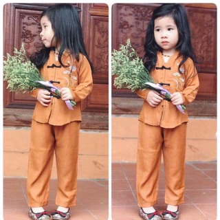 Bộ đi chùa cho bé trai và bé gái