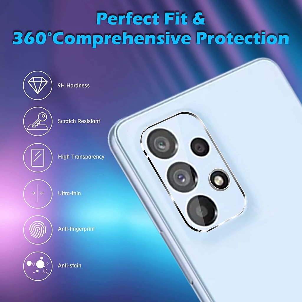 Ốp Điện Thoại Kính Cường Lực 2 Trong 1 Cho Samsung Galaxy M13 M53 M52 M33 5G M23 M22 M62 M32 M30s M31s M21s M51 M31 M21 M12 M11