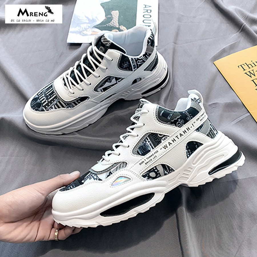 GIÀY THỂ THAO NAM SNEAKER TĂNG CHIỀU CAO - MRENG MS01