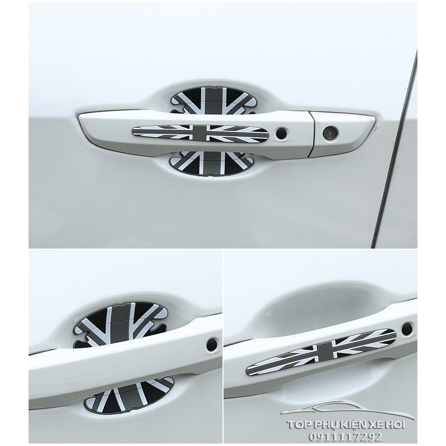 Bộ 8 decal dán chống xước tay nắm và hốc cửa xe ô tô | BigBuy360 - bigbuy360.vn