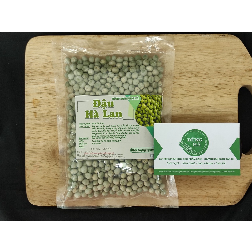 Hạt đậu Hà Lan khô chất lượng loại 1 đóng gói 250g đến 1kg/ Hàng đã được kiểm đinh