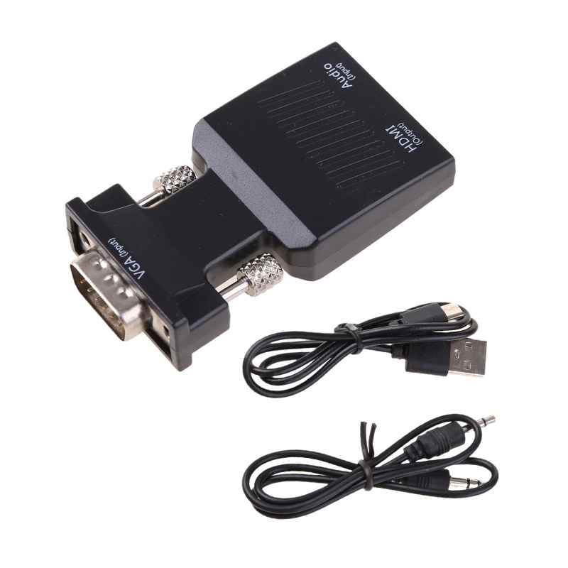 Đầu Chuyển Đổi 1080P VGA Sang VGA Chuyên Dụng Cho Máy Tính Laptop