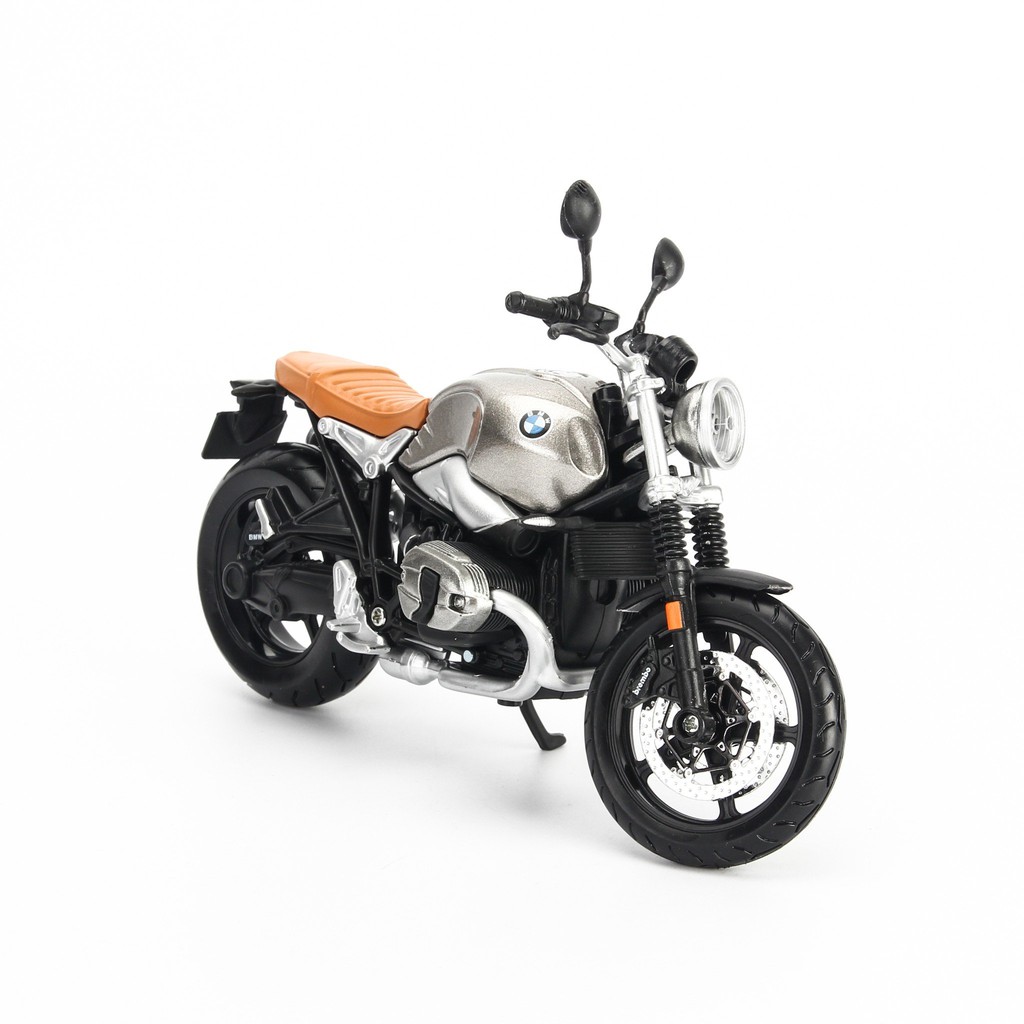 Mô hình mô tô BMW R Nine T Scramber 1:12 Maisto Gray