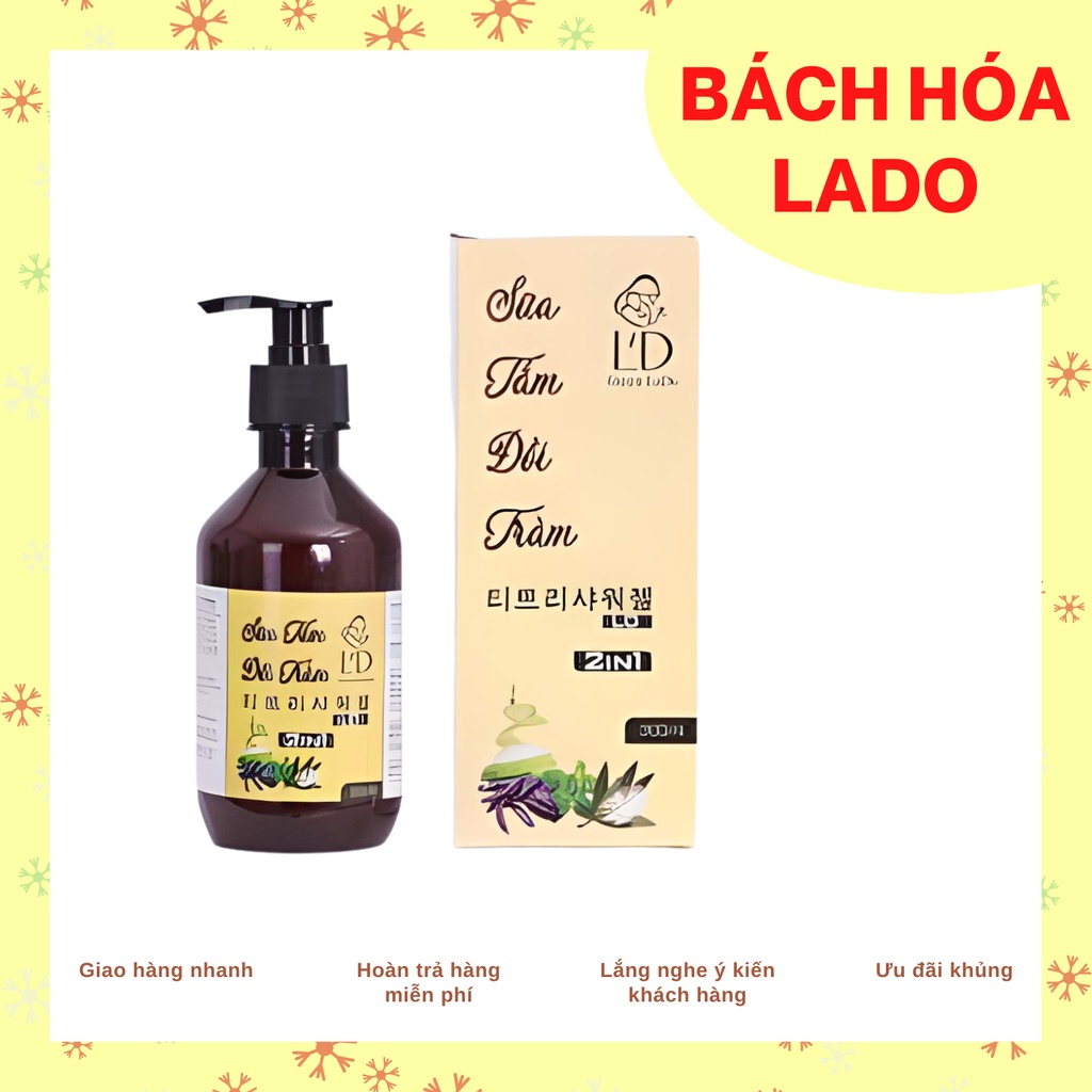 SỮA TẮM GỘI MẸ VÀ BÉ ( SỮA TẮM ĐỒI TRÀM)
