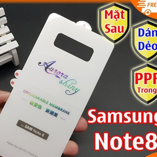 Miếng dán dẻo PPF chống trầy xước Cho Samsung Note 8. Note 9
