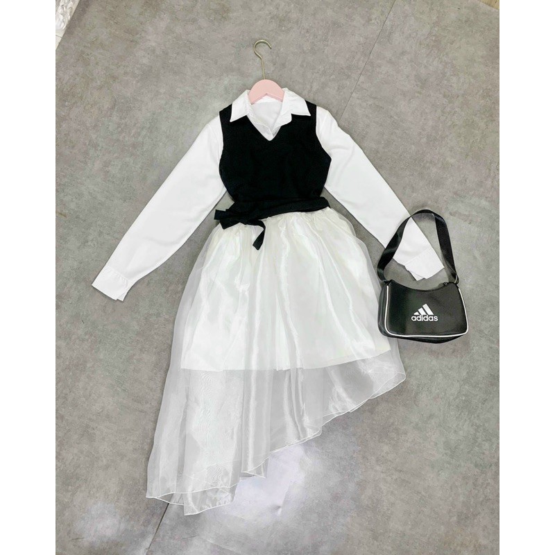 Set đầm phối gile